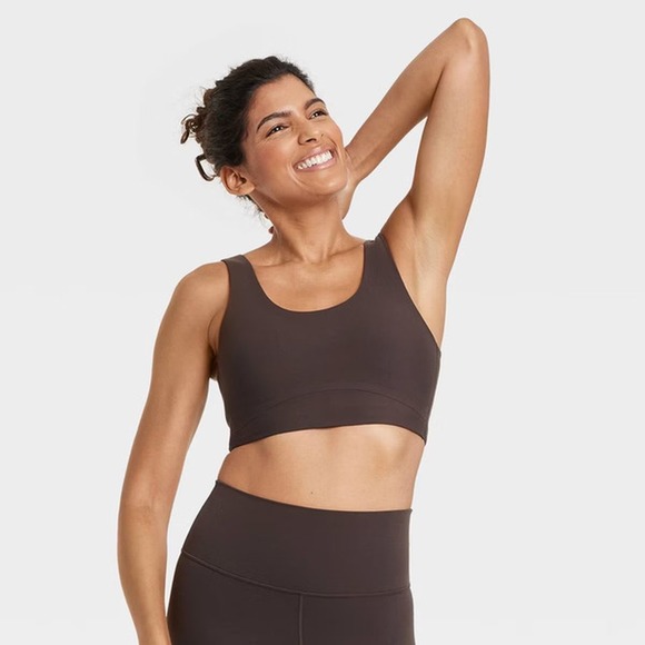 all in motion Other - All in Motion Everyday Soft Sports Bra Espresso Brown Medium